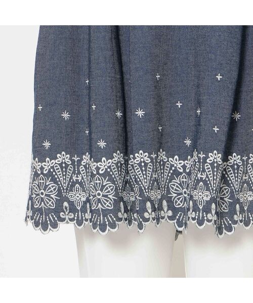 Rose Tiara / ローズティアラ シャツ・ブラウス | スカラ刺繍チュニック | 詳細9