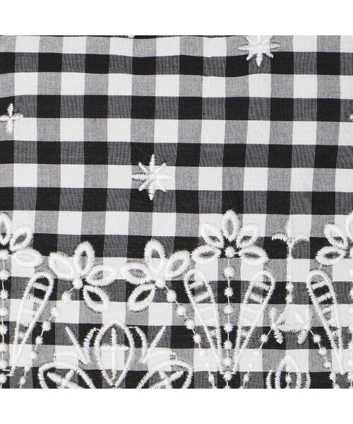 Rose Tiara / ローズティアラ シャツ・ブラウス | スカラ刺繍チュニック/ ギンガムチェック | 詳細13