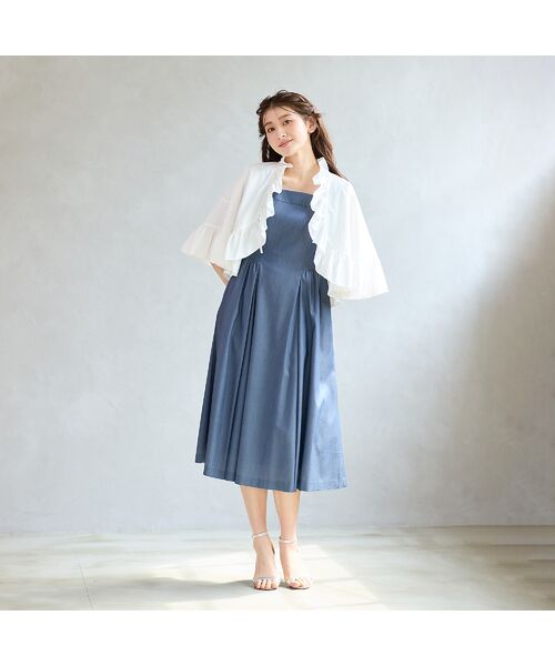 Rose Tiara / ローズティアラ その他アウター | 【接触冷感/UVカット/遮熱】ラッフルボレロ | 詳細4