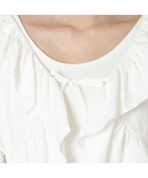 Rose Tiara / ローズティアラ その他アウター | 【接触冷感/UVカット/遮熱】ラッフルボレロ | 詳細14