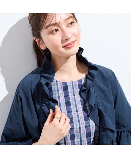 Rose Tiara / ローズティアラ その他アウター | 【接触冷感/UVカット/遮熱】ラッフルボレロ | 詳細6