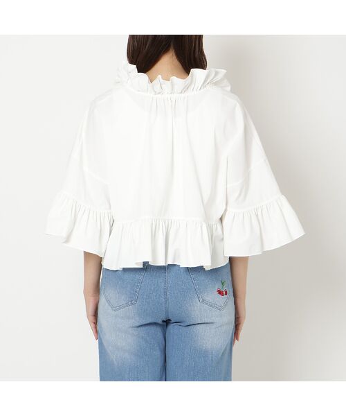 Rose Tiara / ローズティアラ その他アウター | 【接触冷感/UVカット/遮熱】ラッフルボレロ | 詳細9