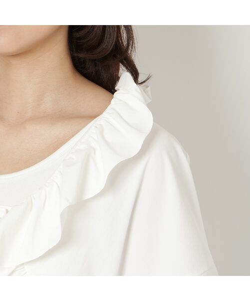 Rose Tiara / ローズティアラ その他アウター | 【接触冷感/UVカット/遮熱】ラッフルボレロ | 詳細11