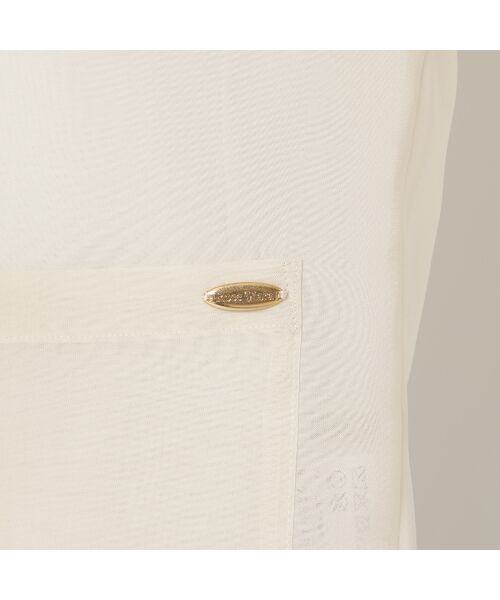 Rose Tiara / ローズティアラ テーラードジャケット | 【接触冷感/防シワ】オーガンジーオーバージャケット | 詳細15