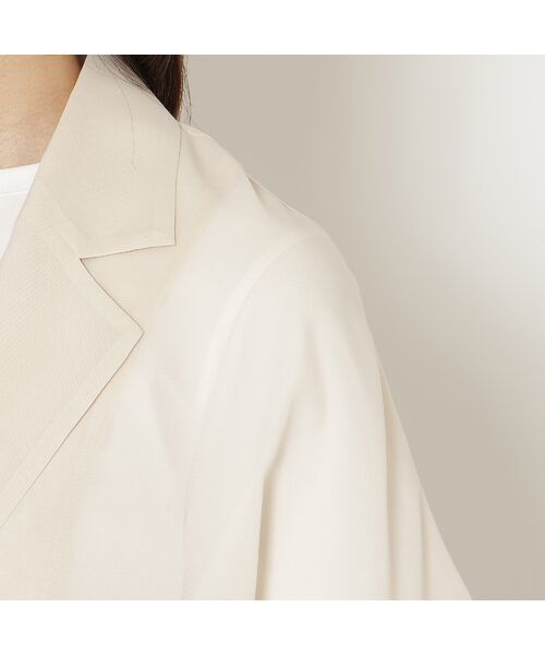 Rose Tiara / ローズティアラ テーラードジャケット | 【接触冷感/防シワ】オーガンジーオーバージャケット | 詳細11
