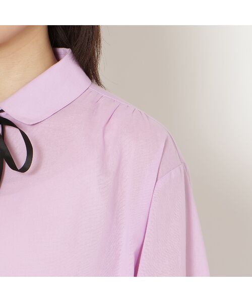 Rose Tiara / ローズティアラ シャツ・ブラウス | 【綿100%】レース切替ブラウス | 詳細13