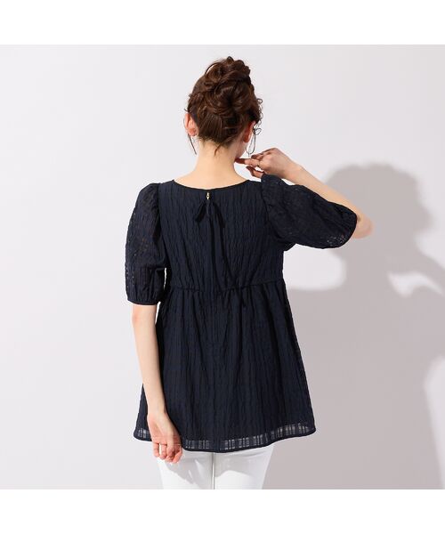 Rose Tiara / ローズティアラ シャツ・ブラウス | シズルチェックペプラムブラウス | 詳細3