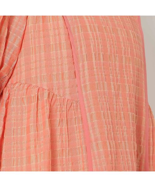 Rose Tiara / ローズティアラ シャツ・ブラウス | シズルチェックペプラムブラウス | 詳細14