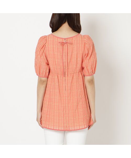 Rose Tiara / ローズティアラ シャツ・ブラウス | シズルチェックペプラムブラウス | 詳細10