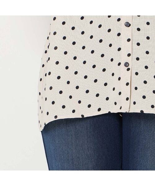 Rose Tiara / ローズティアラ シャツ・ブラウス | フレア袖ドットブラウス | 詳細12