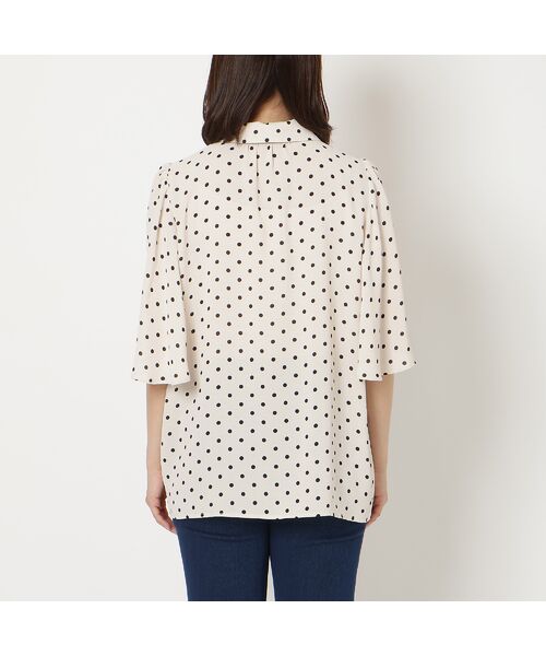 Rose Tiara / ローズティアラ シャツ・ブラウス | フレア袖ドットブラウス | 詳細7