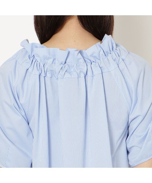 Rose Tiara / ローズティアラ シャツ・ブラウス | 【接触冷感】ギャザーリボンブラウス | 詳細3