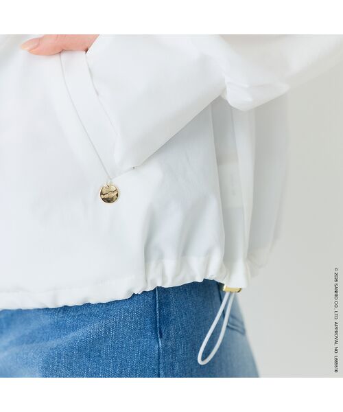 Rose Tiara / ローズティアラ パーカー | 【My Melody】マイメロディ　プリントラッシュガード素材パーカー | 詳細7