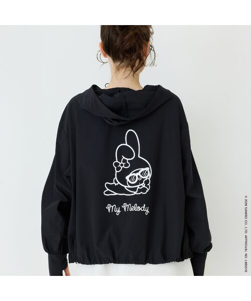 Rose Tiara / ローズティアラ パーカー | 【My Melody】マイメロディ　プリントラッシュガード素材パーカー | 詳細11