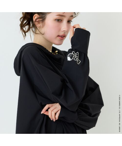 Rose Tiara / ローズティアラ パーカー | 【My Melody】マイメロディ　プリントラッシュガード素材パーカー | 詳細13