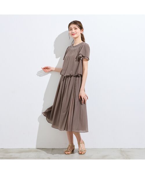 Rose Tiara / ローズティアラ ミニ・ひざ丈スカート | 【セットアップ対応】フレアプリーツスカート | 詳細2