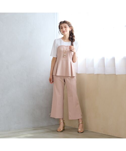 Rose Tiara / ローズティアラ その他パンツ | 【UVカット/イージーケア/接触冷感】ワイドパンツ | 詳細8