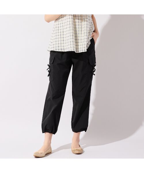 Rose Tiara / ローズティアラ その他パンツ | 【UVカット/接触冷感/吸水速乾】カーゴパンツ（ブラック）