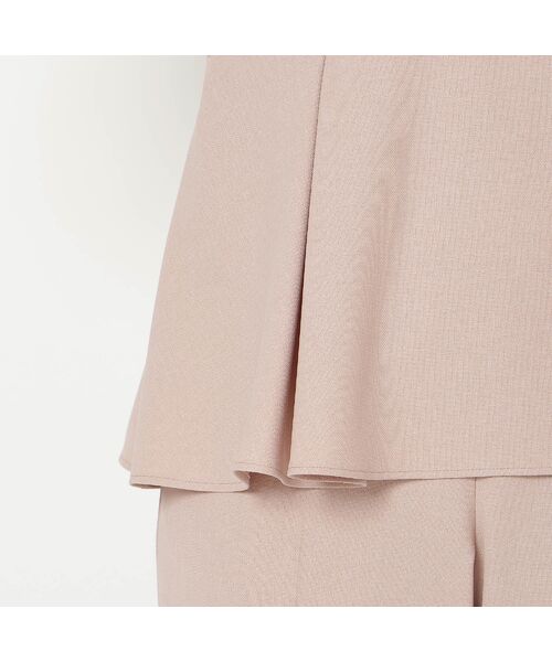 Rose Tiara / ローズティアラ カットソー | 【UVカット/イージーケア/接触冷感】ペプラムビスチェカットソー | 詳細14