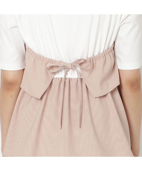 Rose Tiara / ローズティアラ カットソー | 【UVカット/イージーケア/接触冷感】ペプラムビスチェカットソー | 詳細15