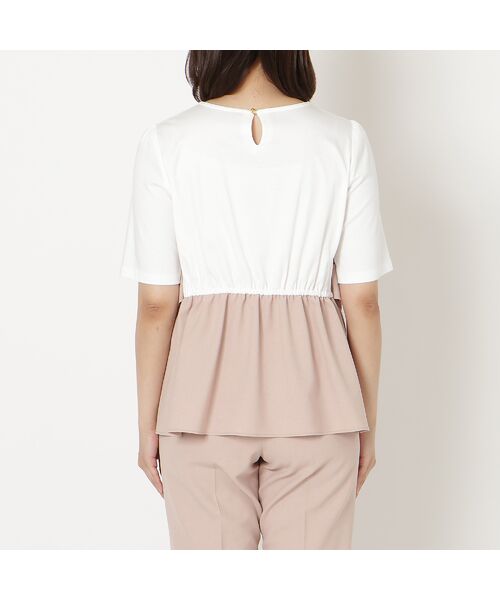 Rose Tiara / ローズティアラ カットソー | 【UVカット/イージーケア/接触冷感】ペプラムビスチェカットソー | 詳細16