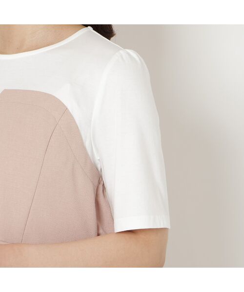 Rose Tiara / ローズティアラ カットソー | 【UVカット/イージーケア/接触冷感】ペプラムビスチェカットソー | 詳細12