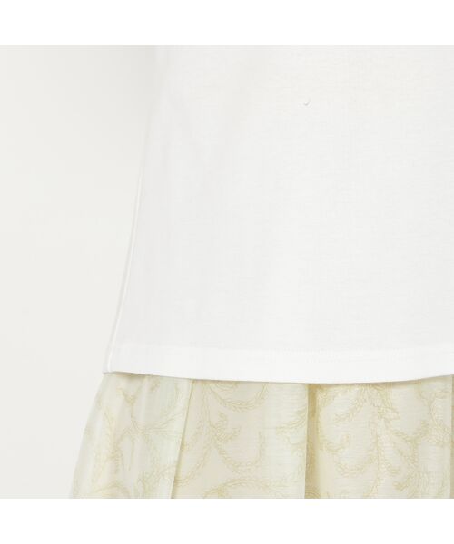 Rose Tiara / ローズティアラ カットソー | 【接触冷感/綿100%】リボンワッペンフレア袖カットソー | 詳細15