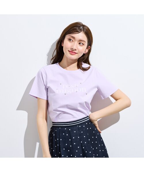 Rose Tiara / ローズティアラ カットソー | reste mignon ロゴTシャツ | 詳細3