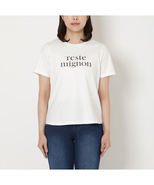 Rose Tiara / ローズティアラ カットソー | reste mignon ロゴTシャツ | 詳細5