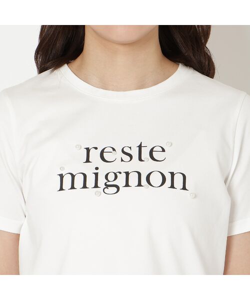 Rose Tiara / ローズティアラ カットソー | reste mignon ロゴTシャツ | 詳細8