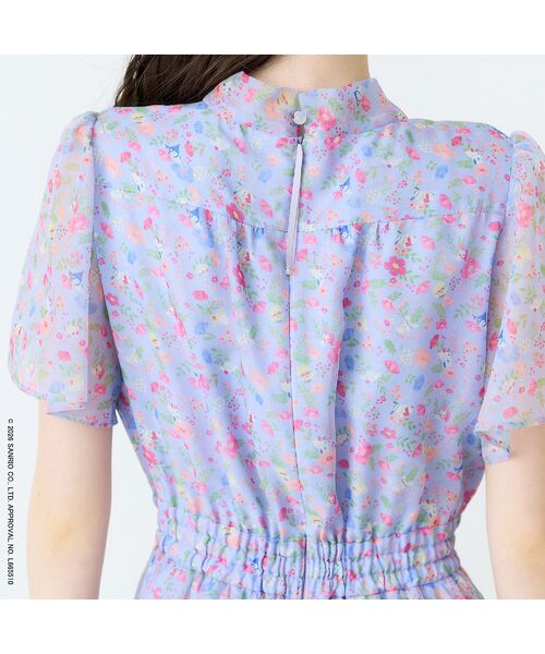 Rose Tiara / ローズティアラ ミニ丈・ひざ丈ワンピース | 【サンリオキャラクターズ】サンリオキャラクター MIXプリントワンピース | 詳細15