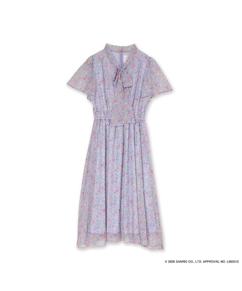 Rose Tiara / ローズティアラ ミニ丈・ひざ丈ワンピース | 【サンリオキャラクターズ】サンリオキャラクター MIXプリントワンピース | 詳細17