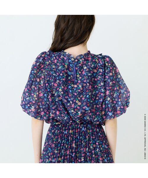 Rose Tiara / ローズティアラ シャツ・ブラウス | 【サンリオキャラクターズ】サンリオキャラクター MIXプリントブラウス | 詳細3