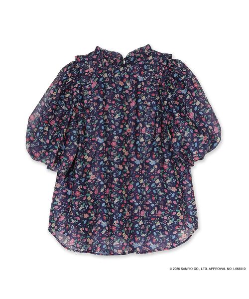 Rose Tiara / ローズティアラ シャツ・ブラウス | 【サンリオキャラクターズ】サンリオキャラクター MIXプリントブラウス | 詳細18