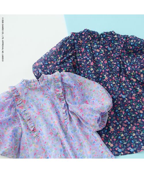 Rose Tiara / ローズティアラ シャツ・ブラウス | 【サンリオキャラクターズ】サンリオキャラクター MIXプリントブラウス | 詳細9