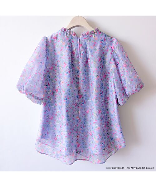 Rose Tiara / ローズティアラ シャツ・ブラウス | 【サンリオキャラクターズ】サンリオキャラクター MIXプリントブラウス | 詳細15