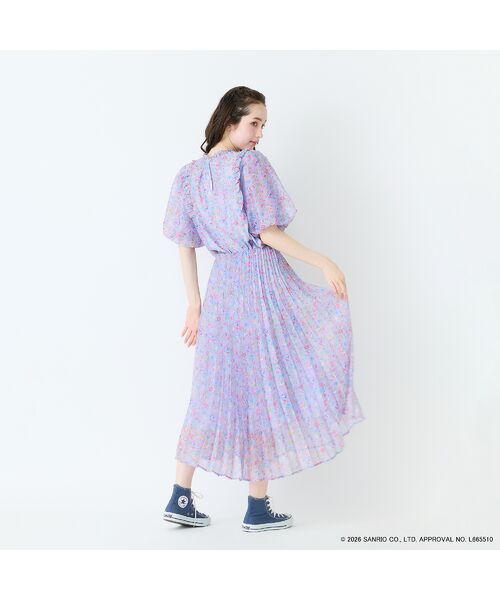 Rose Tiara / ローズティアラ ミニ・ひざ丈スカート | 【サンリオキャラクターズ】サンリオキャラクター MIXプリントスカート | 詳細12