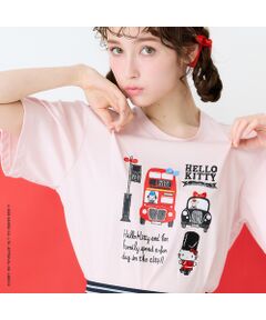 Rose Tiara / ローズティアラ カットソー | 【HELLO KITTY】ハローキティ ロンドンプリント刺繍Tシャツ