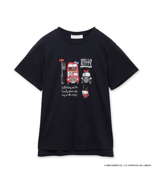 Rose Tiara / ローズティアラ カットソー | 【HELLO KITTY】ハローキティ ロンドンプリント刺繍Tシャツ | 詳細17