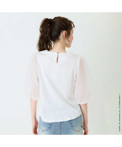 Rose Tiara / ローズティアラ カットソー | 【My Melody】マイメロディ　ラインストーンTシャツ | 詳細9