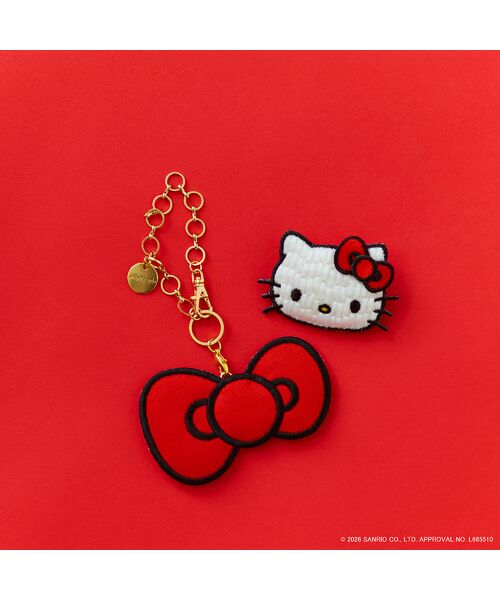 Rose Tiara / ローズティアラ ハット | 【HELLO KITTY】ハローキティ コラボ刺繍チャーム | 詳細3