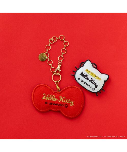 Rose Tiara / ローズティアラ ハット | 【HELLO KITTY】ハローキティ コラボ刺繍チャーム | 詳細5