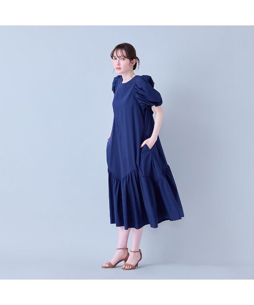 Rose Tiara / ローズティアラ ミニ丈・ひざ丈ワンピース | バックリボンフレアワンピース | 詳細2