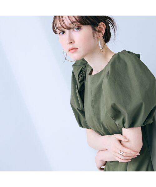 Rose Tiara / ローズティアラ ミニ丈・ひざ丈ワンピース | バックリボンフレアワンピース | 詳細9