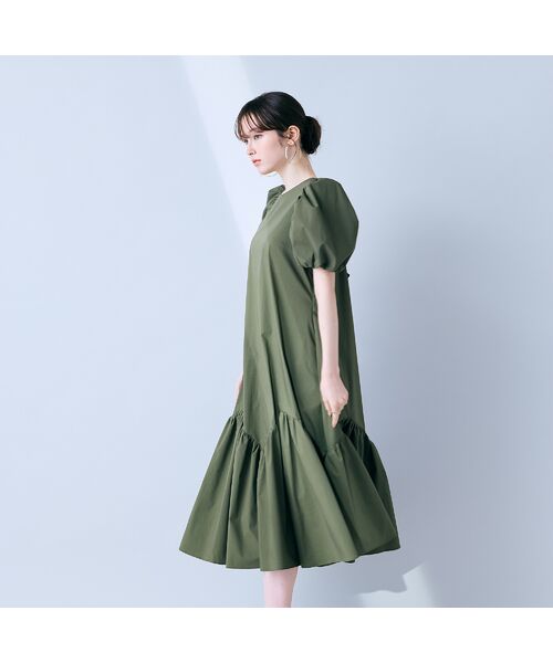 Rose Tiara / ローズティアラ ミニ丈・ひざ丈ワンピース | バックリボンフレアワンピース | 詳細13