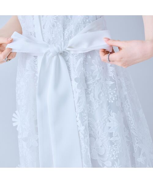 Rose Tiara / ローズティアラ ミニ丈・ひざ丈ワンピース | 刺繍レースシャツワンピース | 詳細6