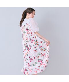 Rose Tiara / ローズティアラ ミニ丈・ひざ丈ワンピース | チェリープリントキャミソールドレス