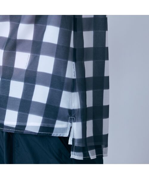 Rose Tiara / ローズティアラ シャツ・ブラウス | ビッグギンガムラッフルブラウス | 詳細6