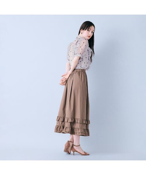 Rose Tiara / ローズティアラ シャツ・ブラウス | ハートプリントボウタイ付きブラウス | 詳細12