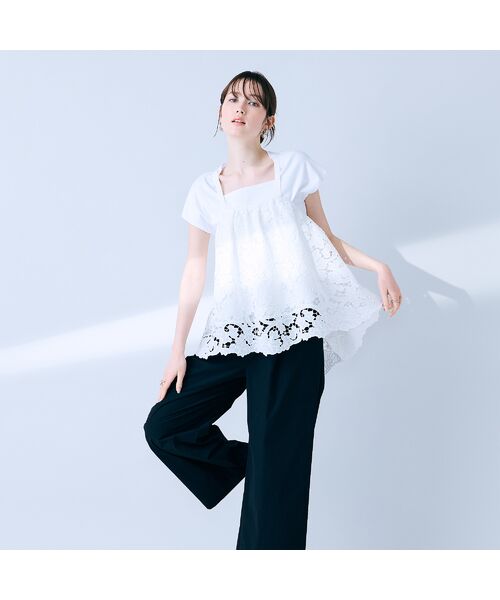 Rose Tiara / ローズティアラ キャミソール・チューブトップ | フラワーレースキャミソール | 詳細1